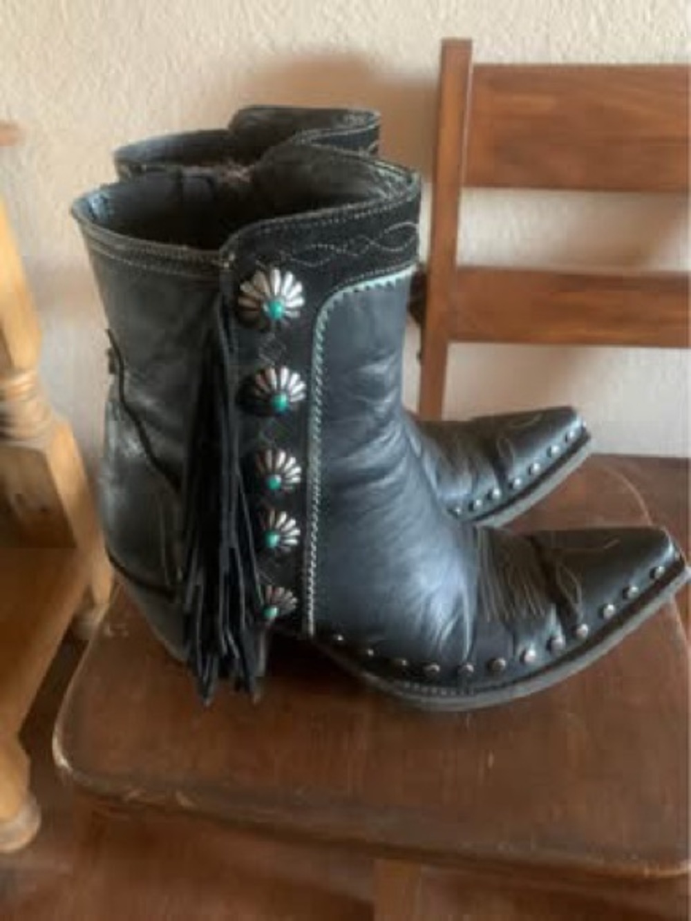 Double D Ranch Apache Kid Bootie - Picture 3 of 5